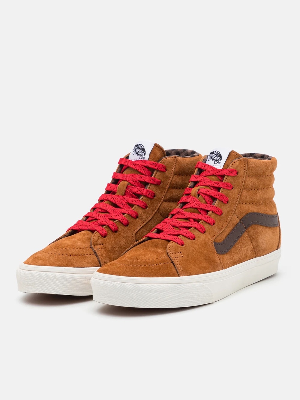VANS Sk8-Hi Suede Sneakers - 11 - Glazed Ginger Brown - EUC with Original Box